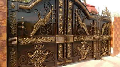 درب حیاط در عظیمیه کرج