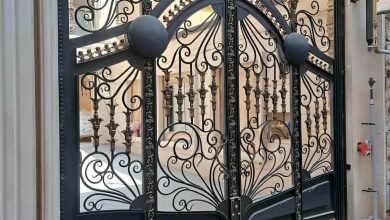 درب حیاط در شهرکرد