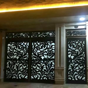 درب حیاط در بندر بوشهر