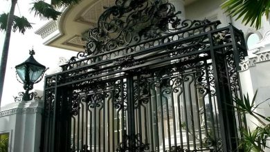درب حیاط شیراز