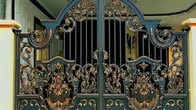 درب حیاط در بجنورد