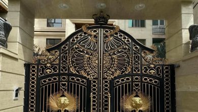 درب حیاط در شهریار