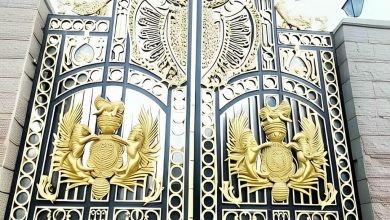 درب حیاط در دماوند