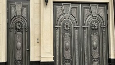 درب حیاط در کرج