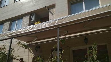 سایبان برقی در طالقان