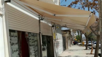 سایبان برقی در ساری