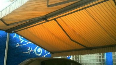 سایبان برقی در تبریز