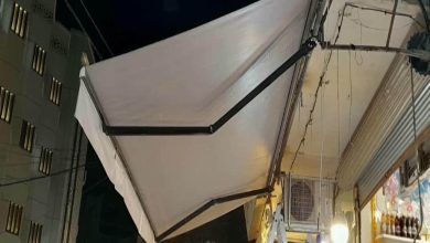 سایبان برقی در شهریار