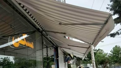 سایبان برقی در محمدشهر