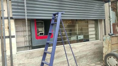 کرکره برقی در بندر دیلم