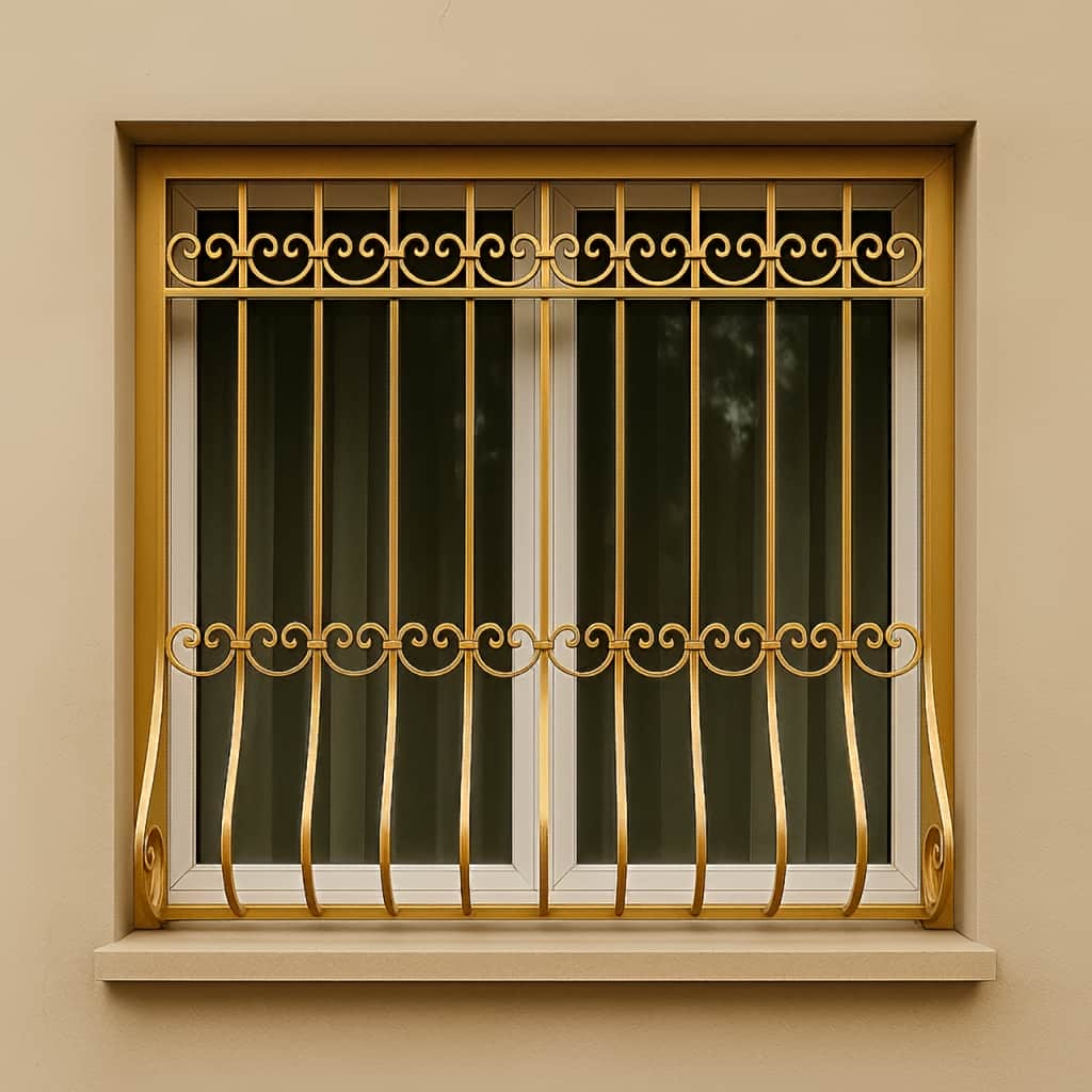 خرید حفاظ پنجره آپارتمان طبقات پایین برای امنیت واحد