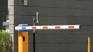 کنترل تردد خودرو با راهبند با بازوی فلزی مقاوم