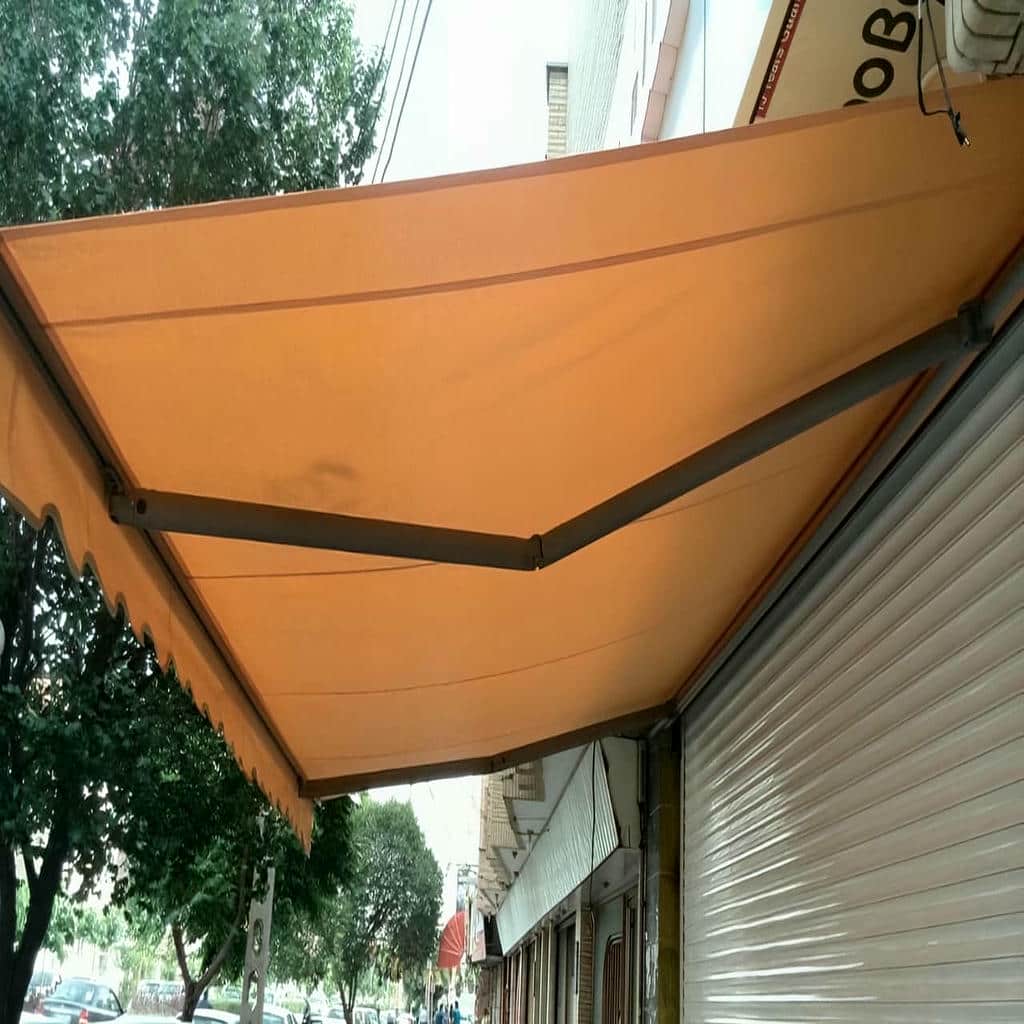 سایبان برقی با سیم کشی برق ایمن سایبان برقی با سیم کشی برق ایمن