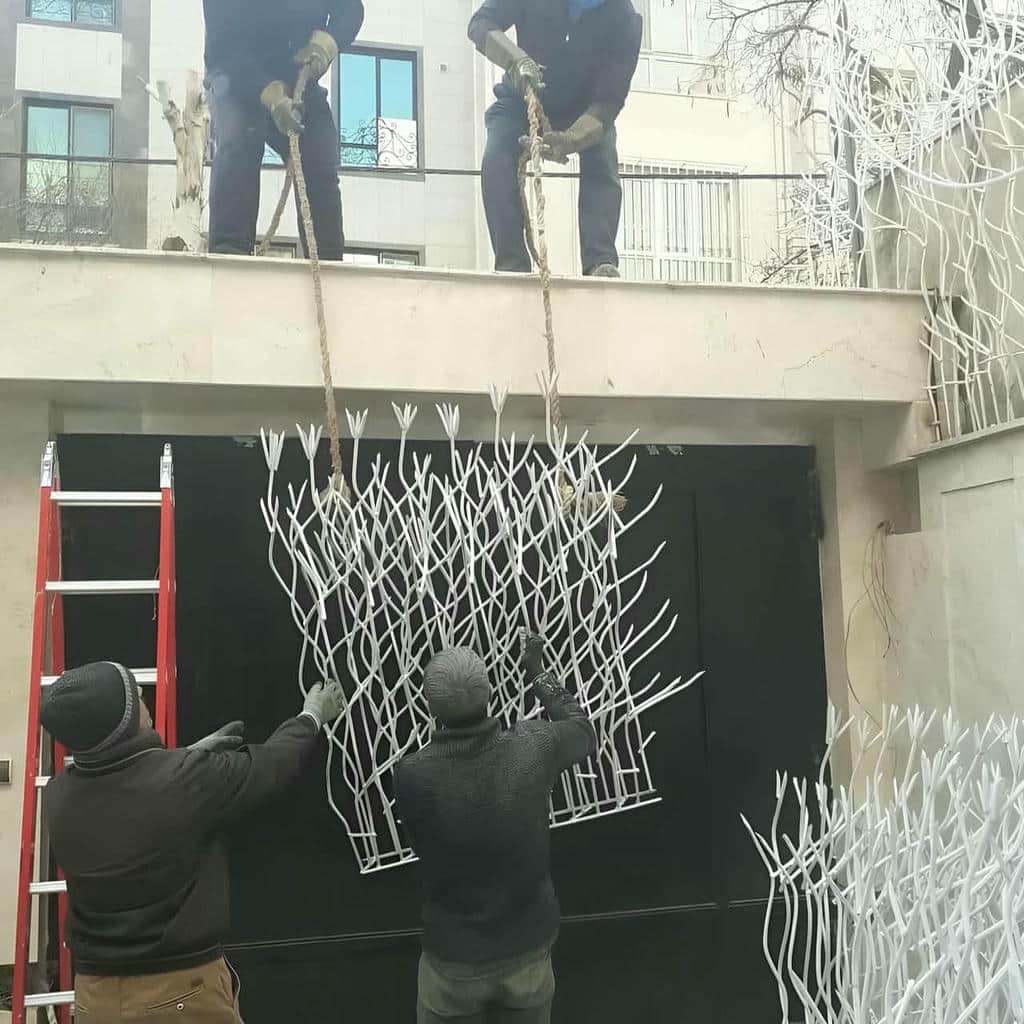 خرید حفاظ دیوار با میلگرد آجدار برای ساختمان