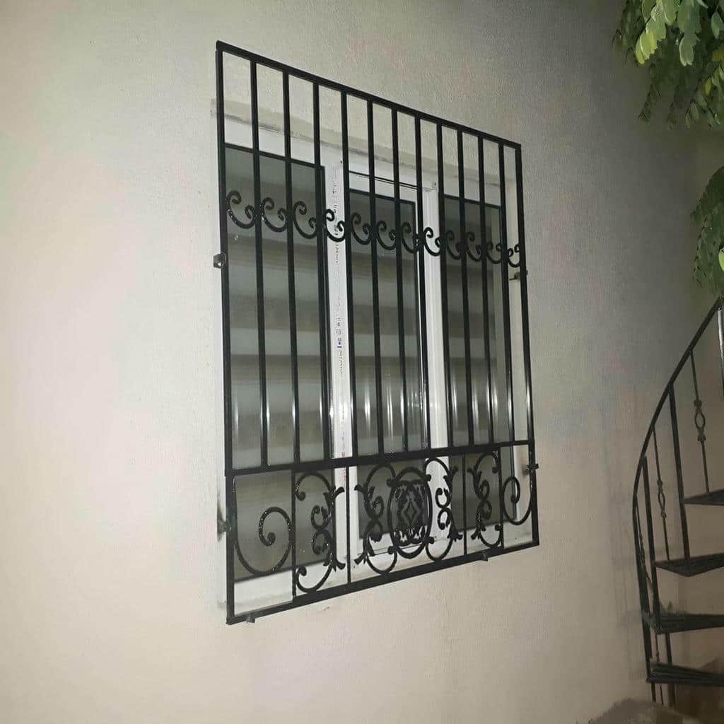 ساخت حفاظ پنجره طبقه اول امنیت ورودی با طرح سفارشی