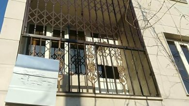 11 طرح نرده پنجره فلزی شاسی دار