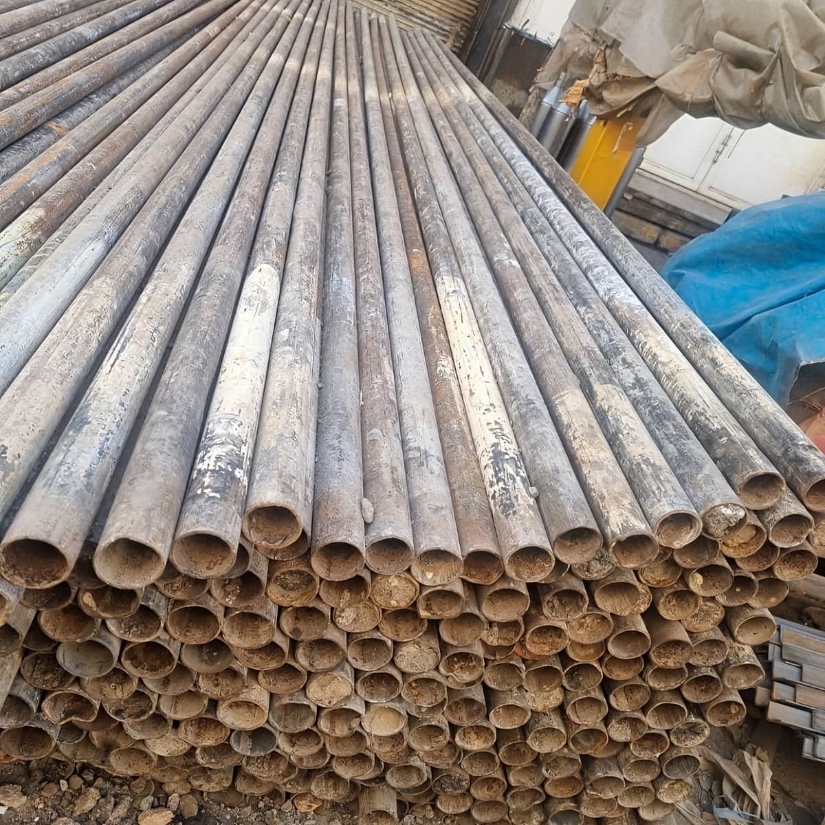 لوله داربست صنعتی برای پالایشگاه با مهاربندی ایمن لوله داربست صنعتی برای پالایشگاه با مهاربندی ایمن