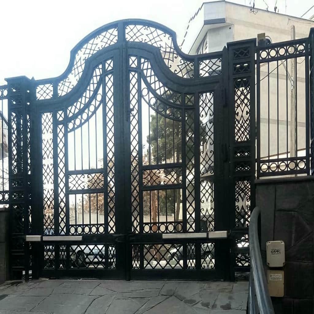 ایمنی جک کورس بلند درب پارکینگ سنگین برای ورودی دو لنگه