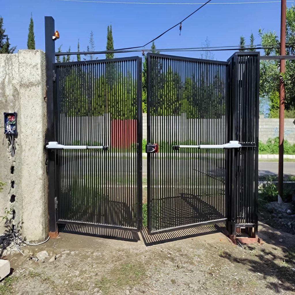 ایمنی جک پارکینگ روی ستون ورودی