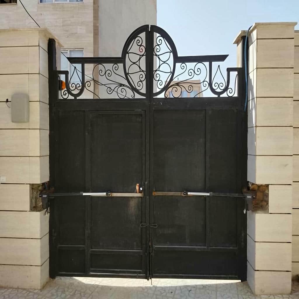جک کورس بلند درب پارکینگ سنگین با شفت مقاوم