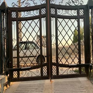 جک درب پارکینگ بی صدا کم تردد با موتور نرم کار