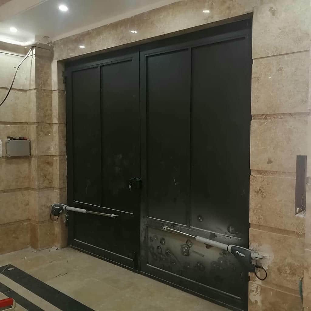 جک پارکینگی تردد بالا مجتمع همراه چشمی
