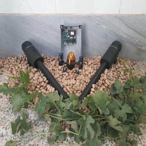 درب پارکینگ بازویی جک دار با بازوی فلزی مقاوم