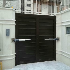 جک درب حیاط سنگین شاسی دار با شاسی تقویت شده