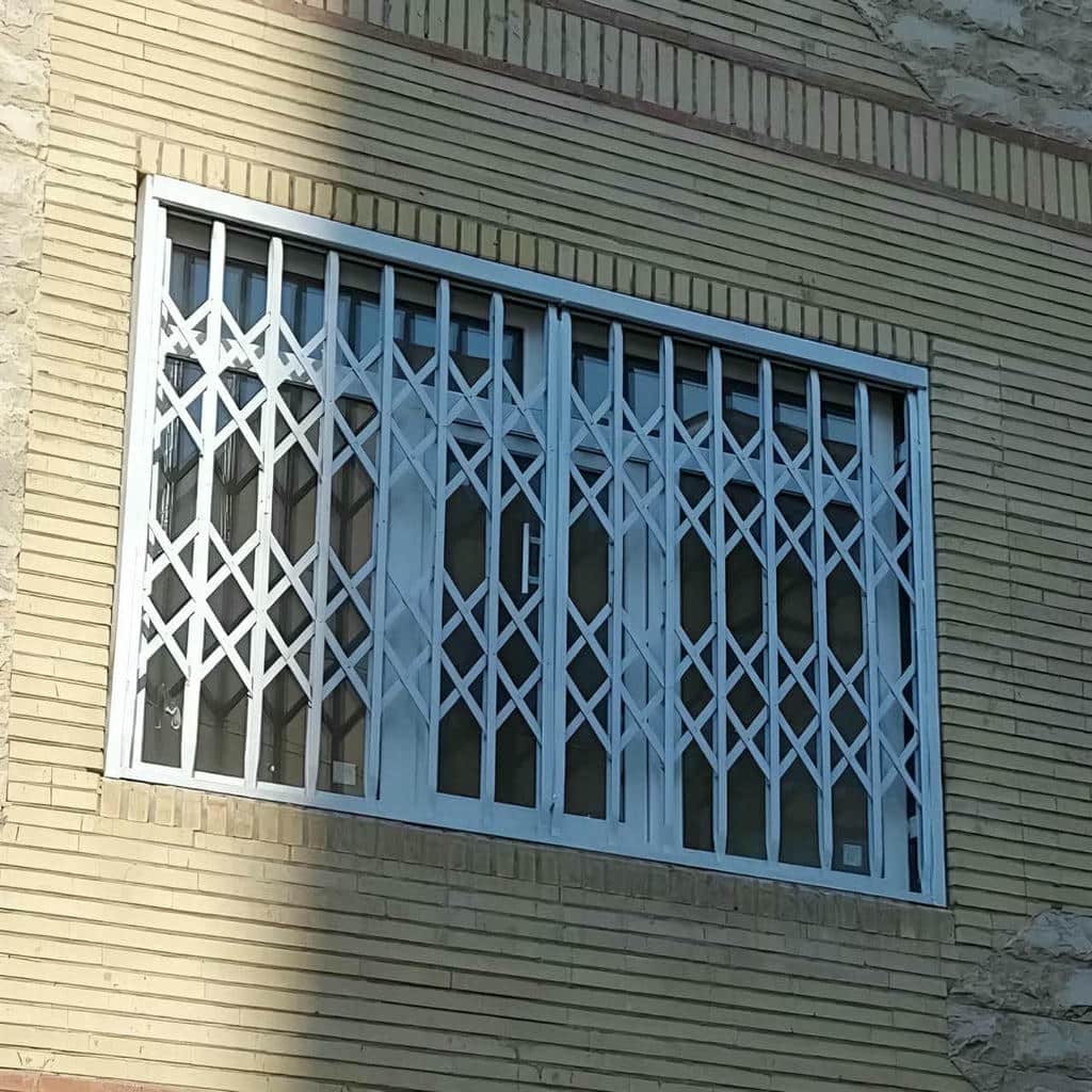 فروش حفاظ پنجره متحرک کشویی دولنگه