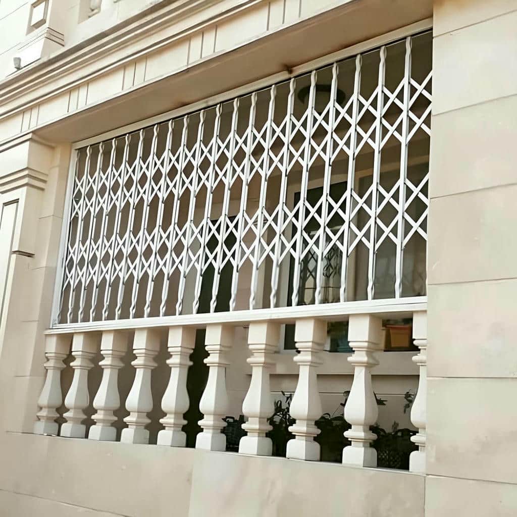 تولید حفاظ پنجره متحرک کشویی با پروفیل مقاوم