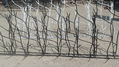 حفاظ سرنیزه ای و حفاظ شاخ گوزنی با نوک های تیز حفاظ سرنیزه ای و حفاظ شاخ گوزنی با نوک های تیز
