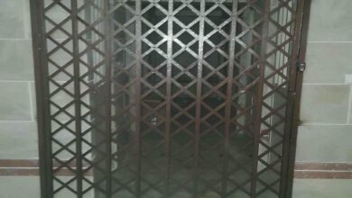 حفاظ متحرک فلزی با ساختار مناسب امنیت ورودی