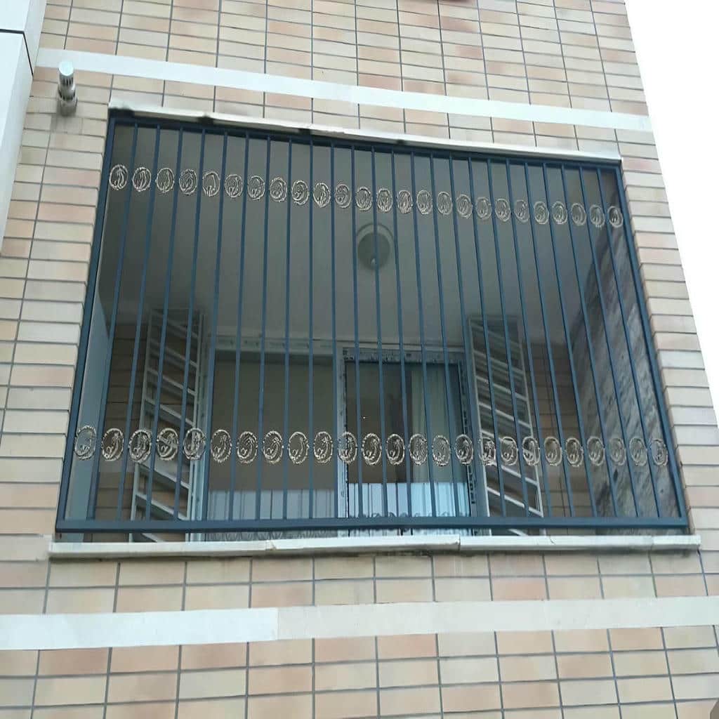 حفاظ پنجره آهنی برای کنترل دسترسی روزانه