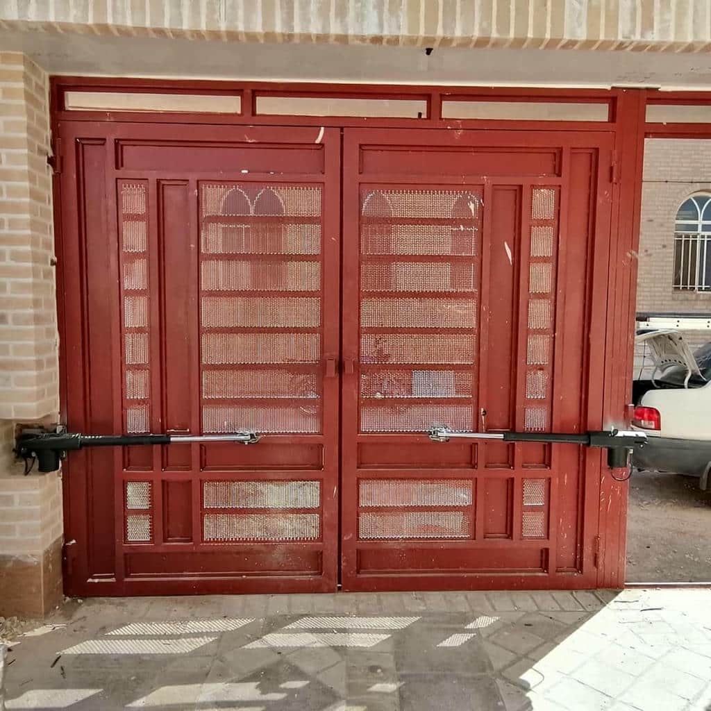 جک الکترومکانیک با چشمی ایمنی مسیر تردد